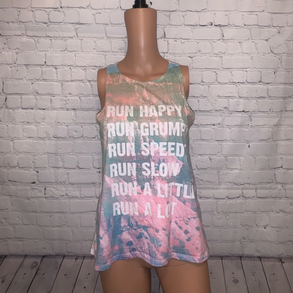 Recycled Karma Tops - Recycled Karma Juniors Multicolor Tank top size S